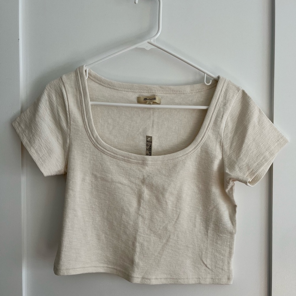Madewell Westville Crop Tee